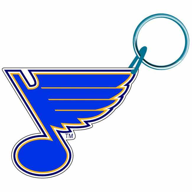 Key Ring STL Acrylic Logo St. Louis Blues