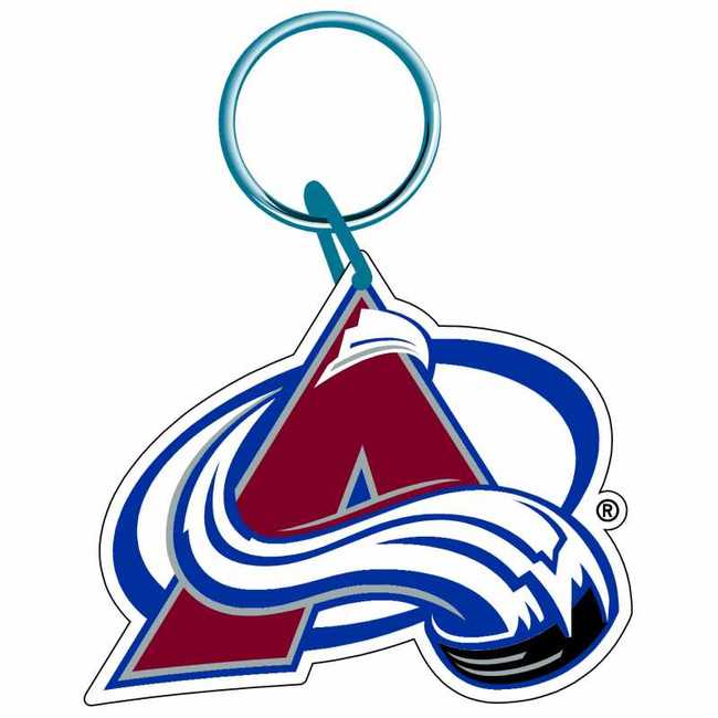 Key Ring COL Acrylic logo Colorado Avalanche