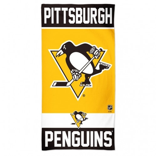Towel PIT Fiber Beach Pittsburgh Penguins