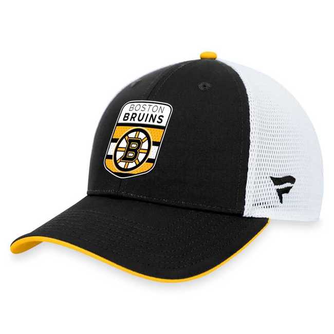 Cap BOS 23 Authentic Pro Draft Structured Trucker Boston Bruins