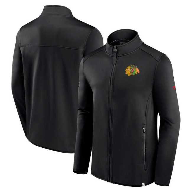 Men's jacket CHI 23 Authentic Pro Fleece FZ Chicago Blackhawks