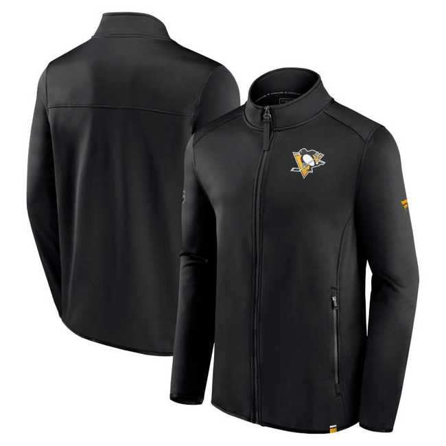 Men's jacket PIT 23 Authentic Pro Fleece FZ Pittsburgh Penguins