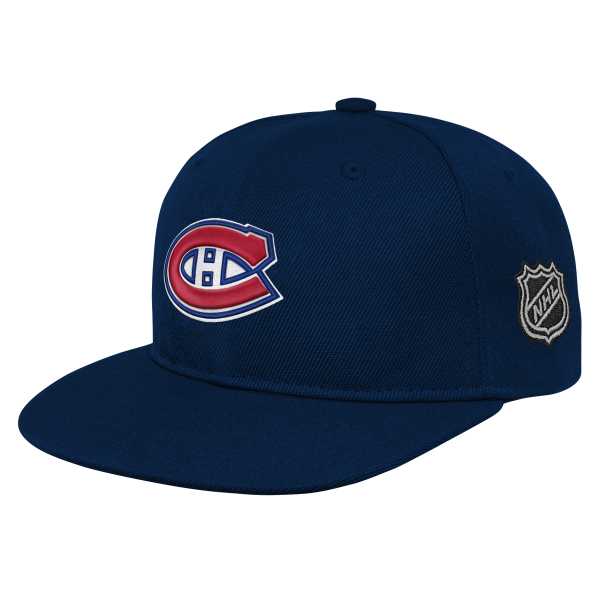 Cap Snap MON Logo Flatbrim Montreal Canadiens