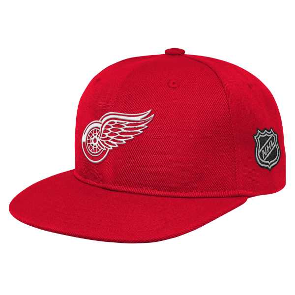 Cap Snap DET Logo Flatbrim Detroit Red Wings