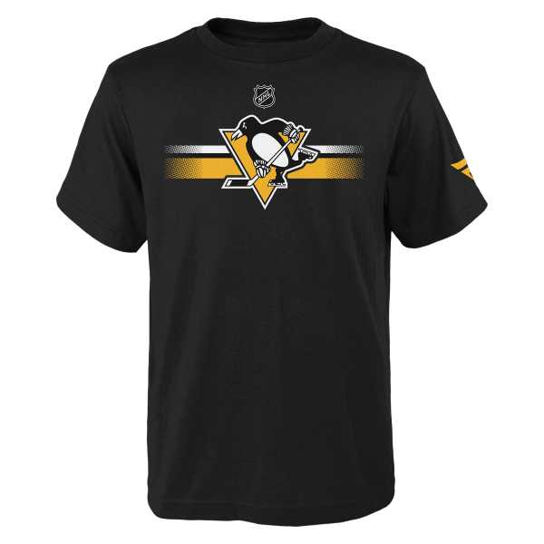 Kid's t-shirt PIT Main Apro Logo S/S Cotton Home Pittsburgh Penguins