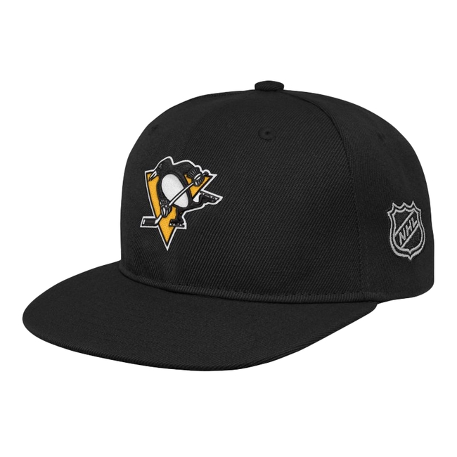Cap Snap PIT Logo Flatbrim Pittsburgh Penguins
