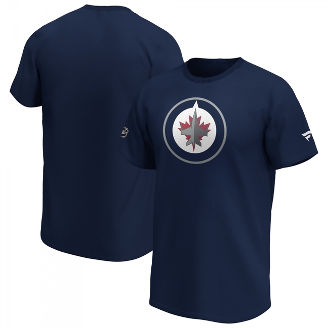 Men's t-shirt WIN Iconic Back to Basics LS Winnipeg Jets