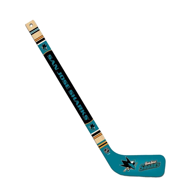 Mini hockey player stick 55cm NHL SJS San Jose Sharks