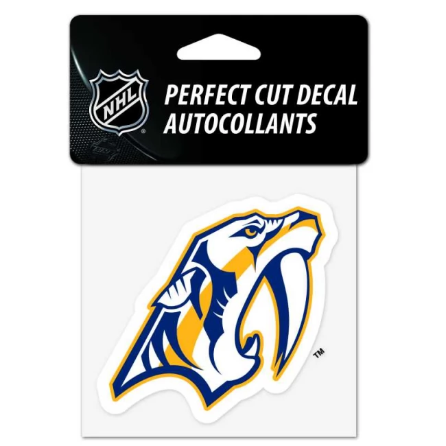 Samolepka NAS Perfect Cut Decal logo Nashville Predators