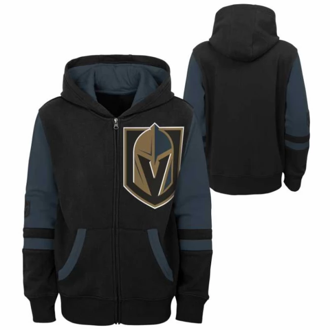 Mikina young adult VEG Faceoff Full Zip Fleece Vegas Golden Knights