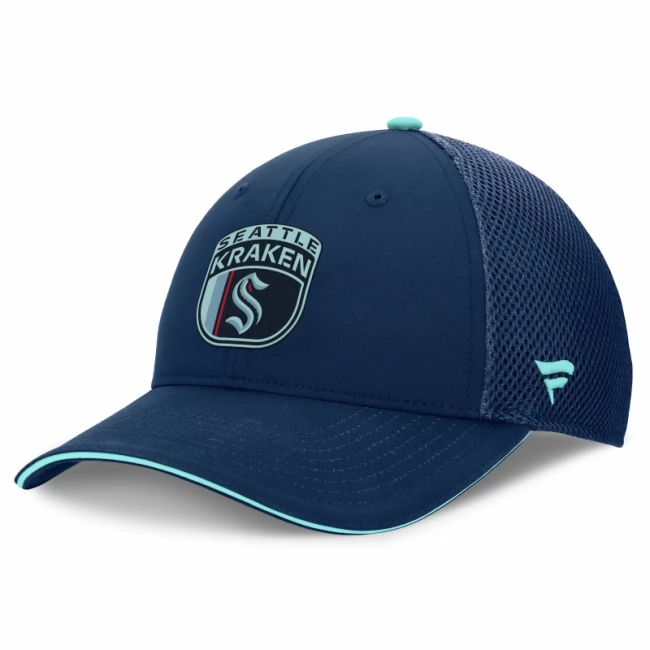 Cap SEA 24 Authentic Pro Draft Structured Trucker Seattle Kraken