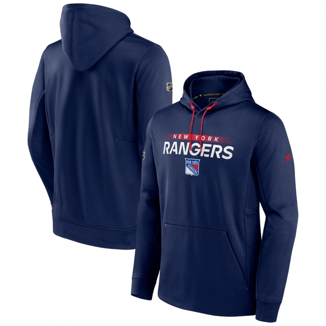 Men's hoodie NYR RINK Performance Pullover Hood New York Rangers