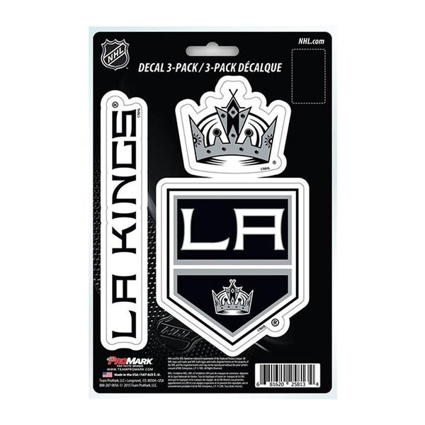 Set samolepek LAK Team Die-Cut Decal Los Angeles Kings