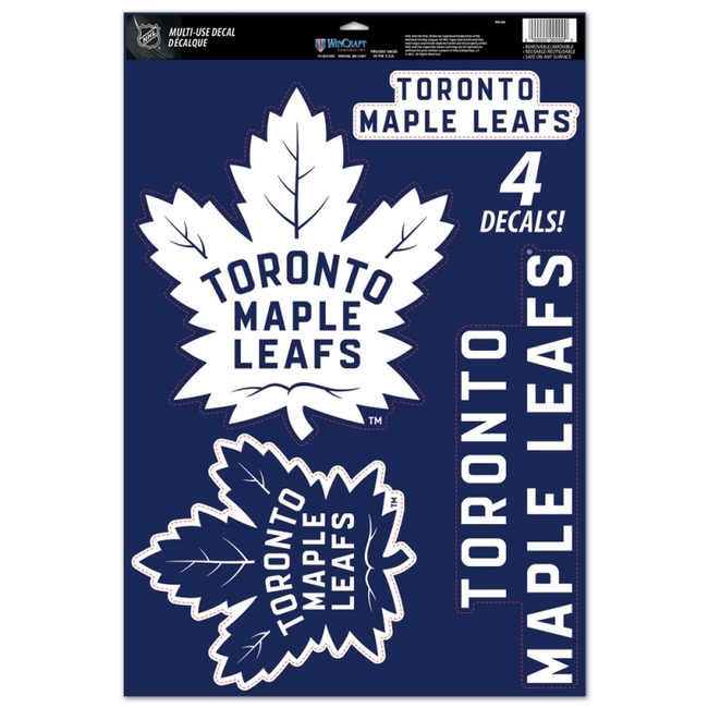 Set samolepek TOR Multi Use Decal Toronto Maple Leafs