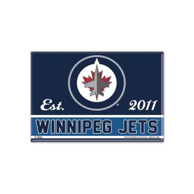 Metal Magnet WIN TEAM Winnipeg Jets