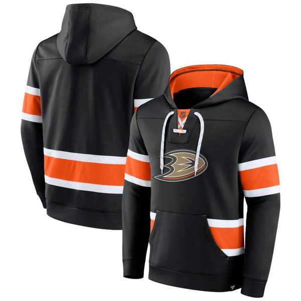 Men's hoodie ANA Mens Iconic NHL Exclusive Pullover Hoodie Anaheim Ducks