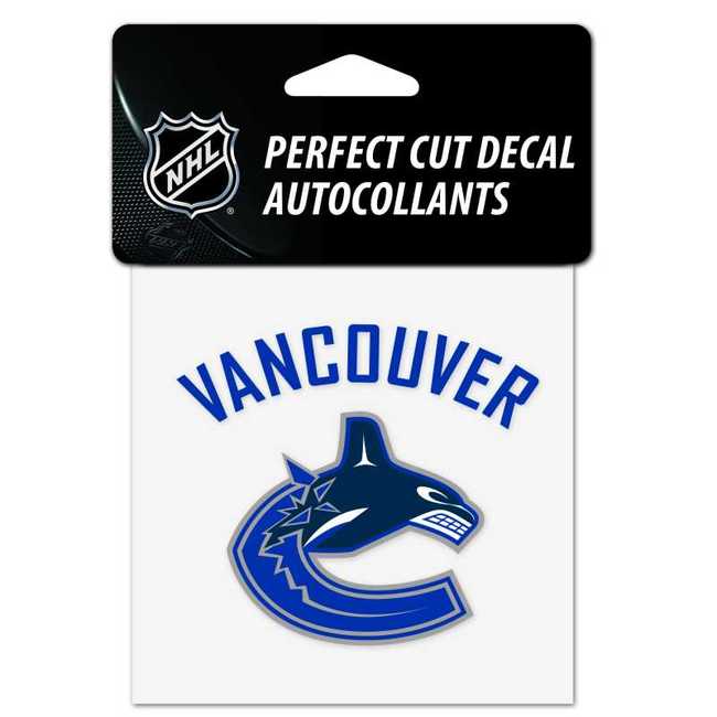 Sticker VAN Perfect Cut Decal logo Vancouver Canucks