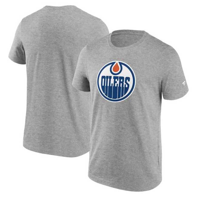 Men's t-shirt EDM Primary Logo Graphic Edmonton Oilers