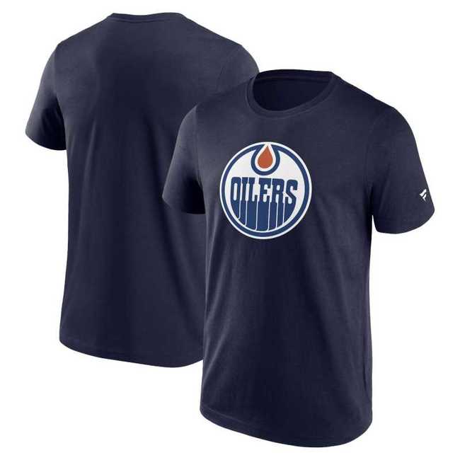Men's t-shirt EDM Primary Logo Graphic Edmonton Oilers