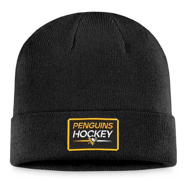 Beanie PIT 23 Authentic Pro Prime Cuffed Pittsburgh Penguins