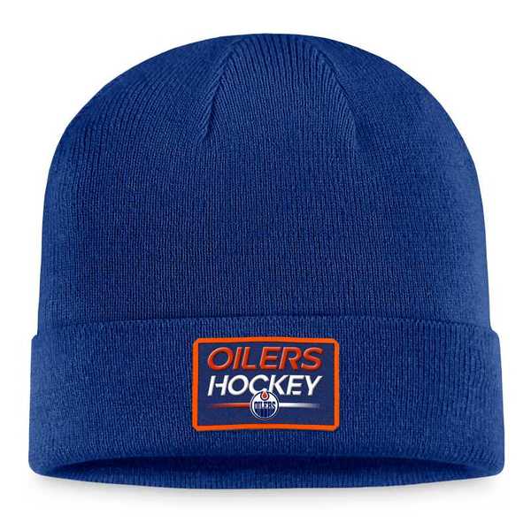 Beanie EDM 23 Authentic Pro Prime Cuffed Edmonton Oilers