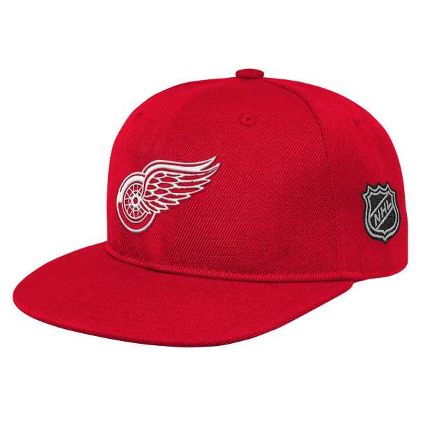 Kšiltovka dětská Snap DET Logo Flatbrim Detroit Red Wings