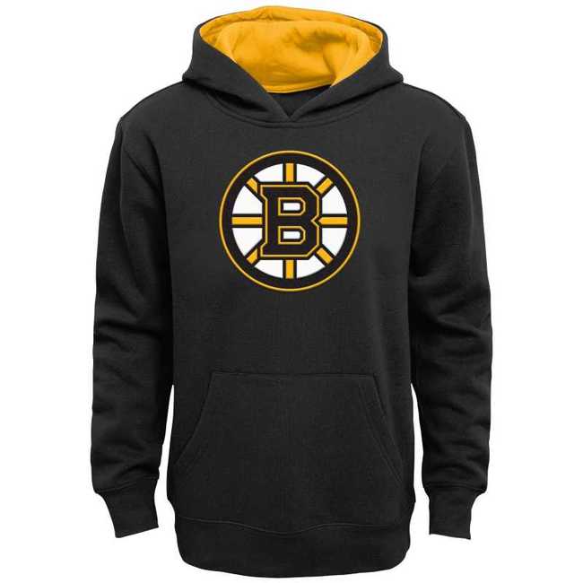 Kid's hoodie BOS Main Prime Pullover Fleece Hood Home Boston Bruins