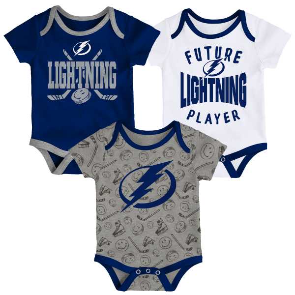 Baby Set Body TBA Slam Dunk 3-piece S/S Creeper Tampa Bay Lightning