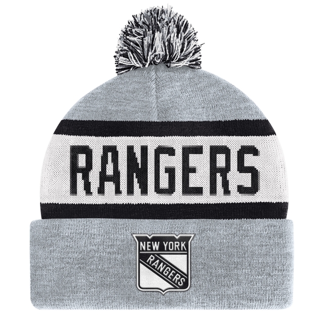 Beanie NYR Biscuit Knit Skully Hat New York Rangers