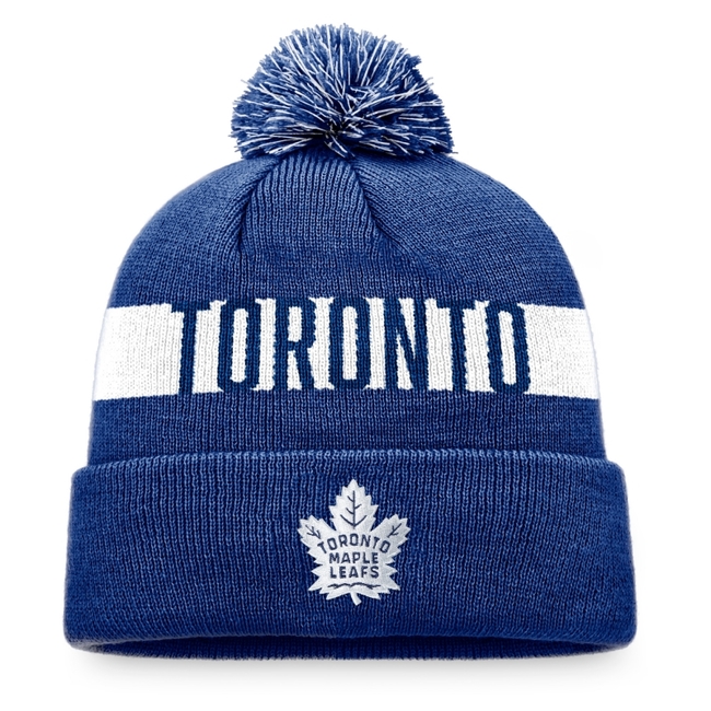 Beanie TOR Fundamental Cuff with Pom Toronto Maple Leafs