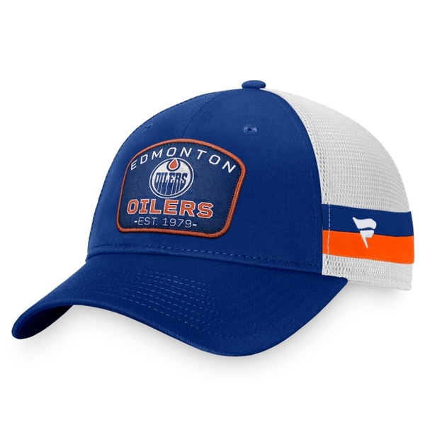 Kšiltovka EDM Fundamental Structured Trucker Edmonton Oilers