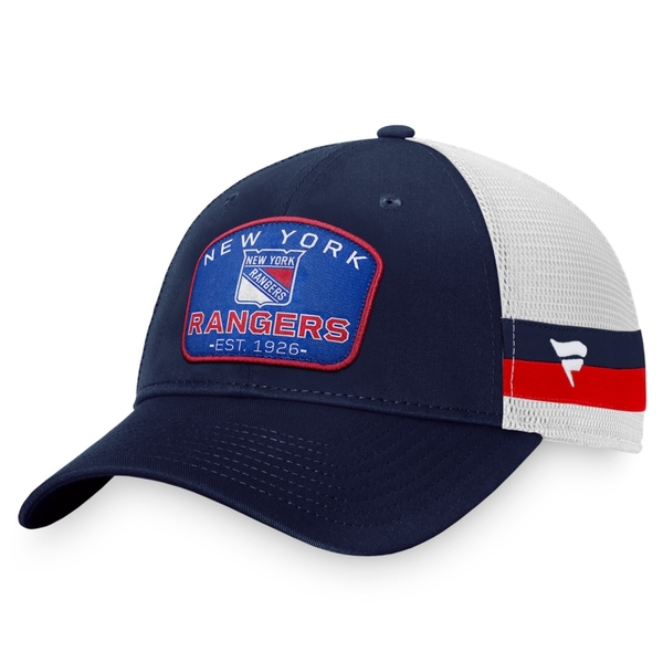 Cap NYR Fundamental Structured Trucker New York Rangers