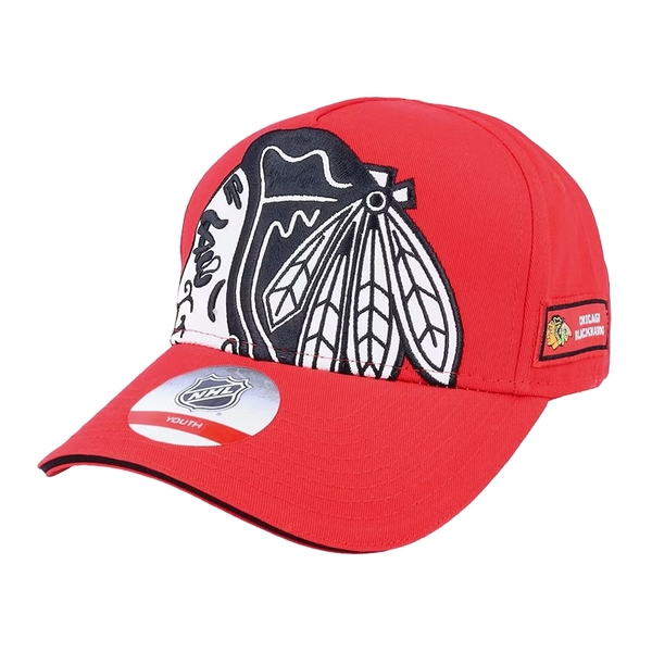 Kid's cap Snap CHI big-face precurved Chicago Blackhawks