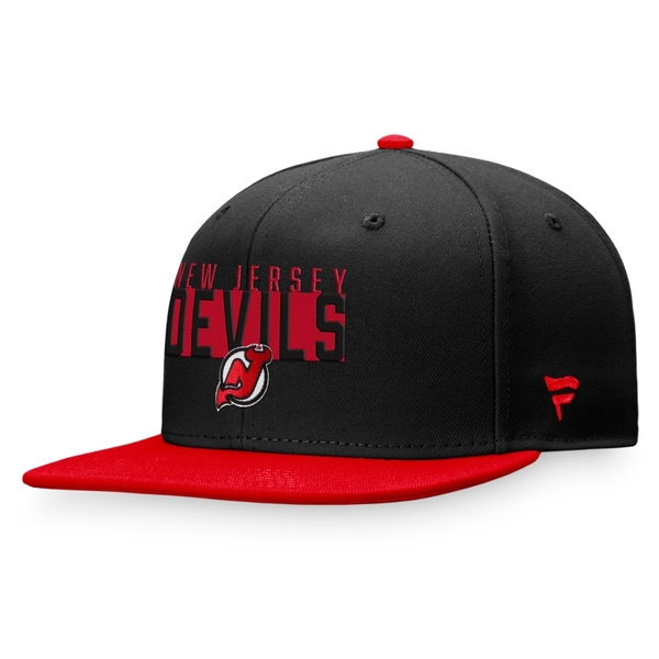 Cap NJD Snap Fundamental Color Blocked New Jersey Devils