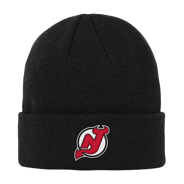 Beanie Youth NJD Cuffed Knit New Jersey Devils