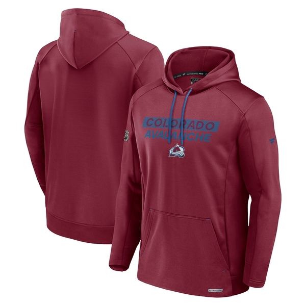 Men's hoodie COL AP Rink Poly fleece Pullover Hood Colorado Avalanche