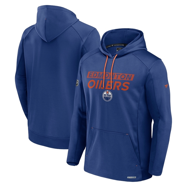 Men's hoodie EDM AP Rink Poly fleece Pullover Hood Edmonton Oilers