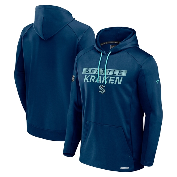 Men's hoodie SEA AP Rink Poly fleece Pullover Hood Seattle Kraken