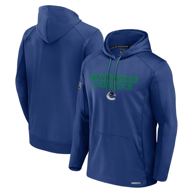 Men's hoodie VAN AP Rink Poly fleece Pullover Hood Vancouver Canucks