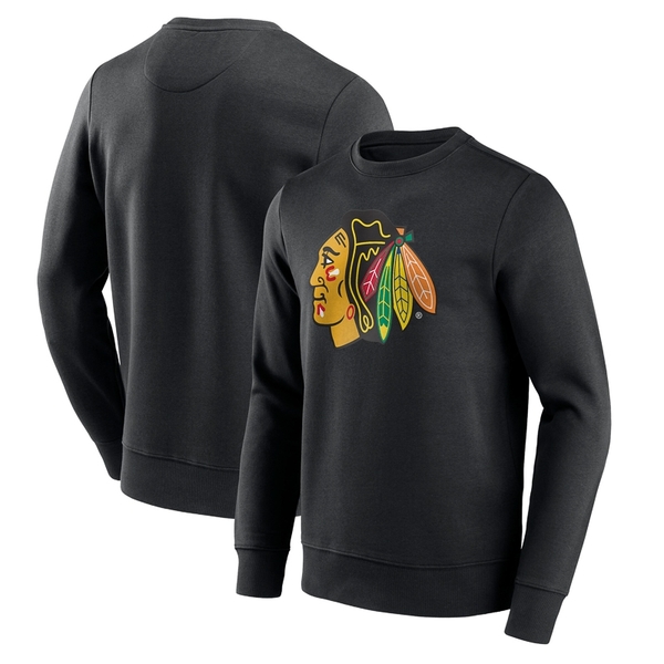 Men's hoodie CHI Primary Logo Graphic Chicago Blackhawks