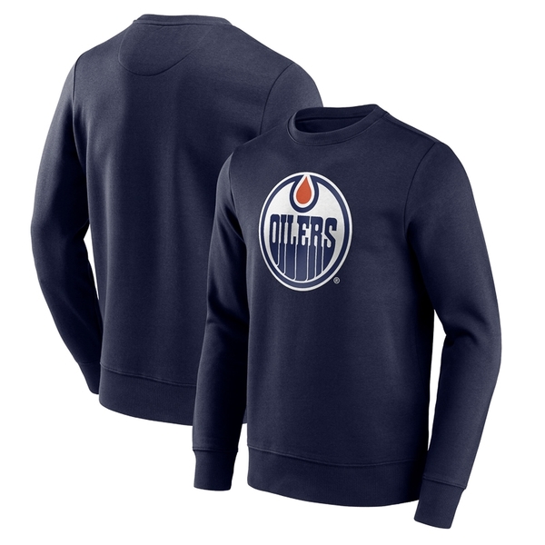 Men's hoodie EDM Primary Logo Graphic Edmonton Oilers