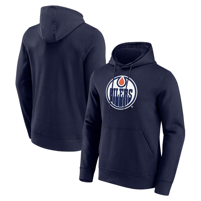 Men's hoodie EDM Primary Logo Graphic Edmonton Oilers