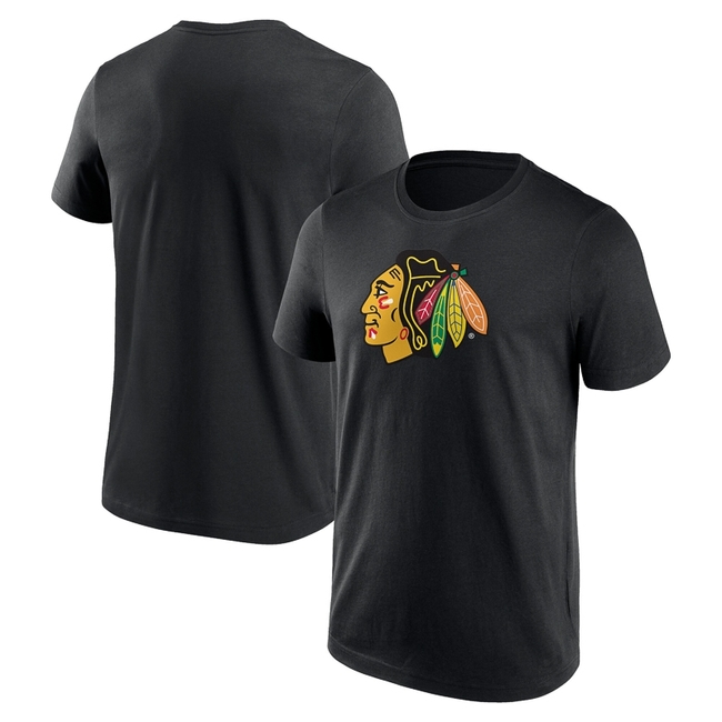 Men's t-shirt CHI Primary Logo Graphic Chicago Blackhawks