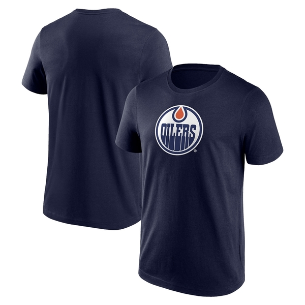 Men's t-shirt EDM Primary Logo Graphic Edmonton Oilers