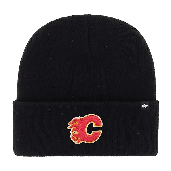 Beanie for adults CAL Haymaker 47 Cuff Knit Calgary Flames