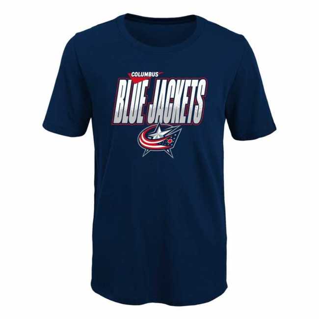 Young adult t-shirt CBJ Frosty Center SS Ultra Columbus Blue Jackets