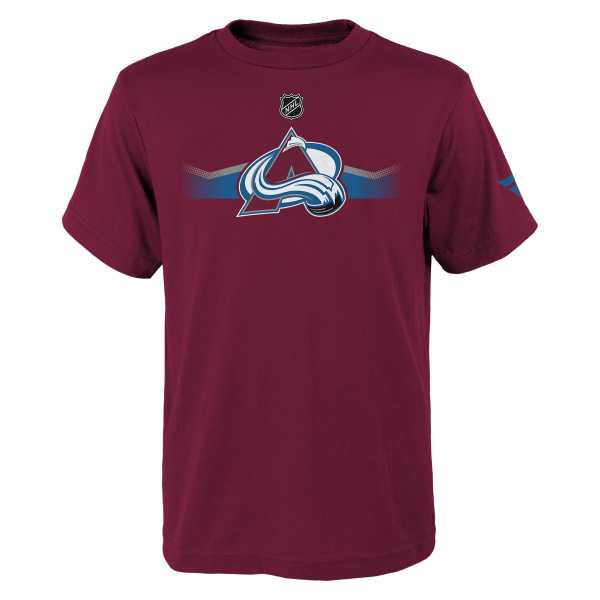 Young adult t-shirt COL Main Apro Logo S/S Cotton Home Colorado Avalanche