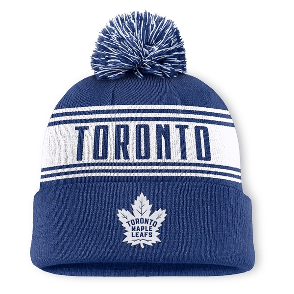 Beanie TOR Cuff with pom HO24 Toronto Maple Leafs