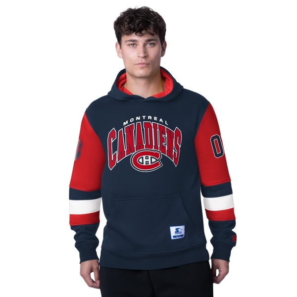 Men's hoodie MON End Zone fleece hoodie Montreal Canadiens