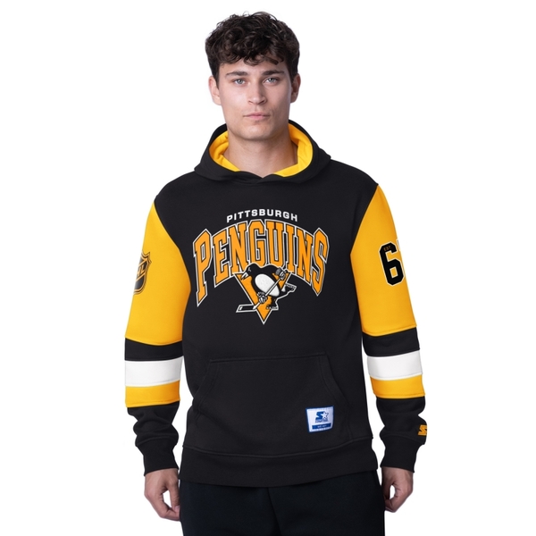 Men's hoodie PIT End Zone fleece hoodie Pittsburgh Penguins